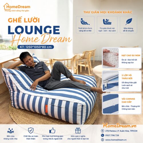 Ghế lười lounge soc olefin