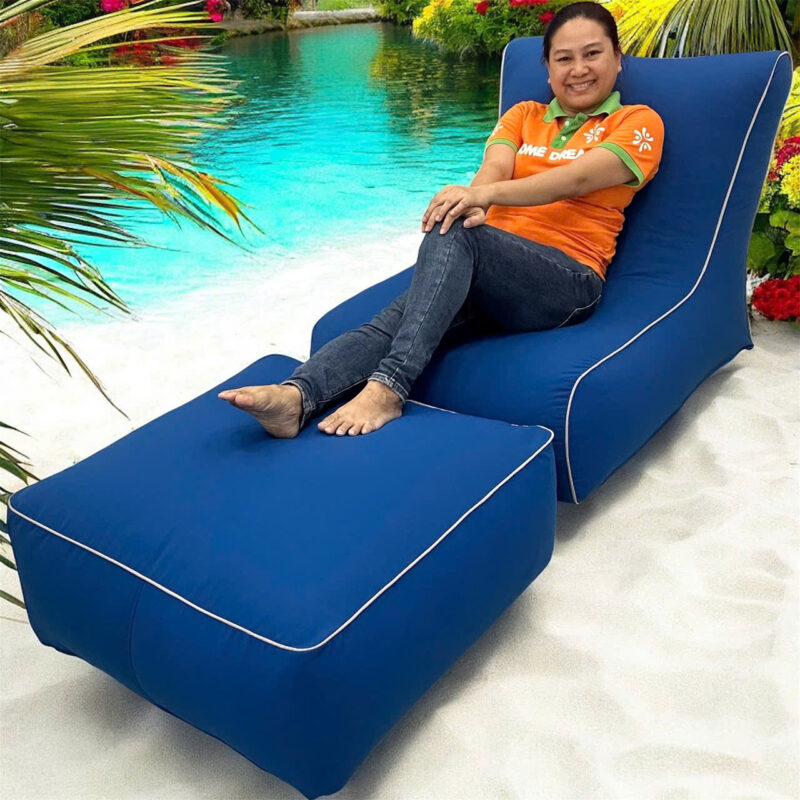 Bộ ghế lười L-Style Olefin Đôn Vuông