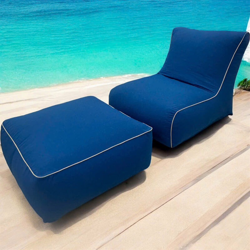 Bộ ghế lười L-Style Olefin Đôn Vuông