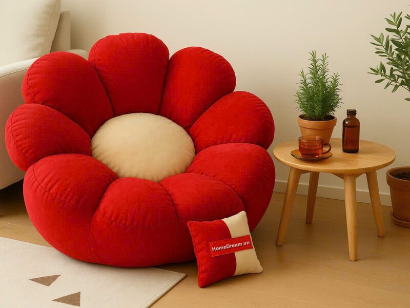 Góc Trà Chiều Cùng Ghế Lười Home Dream -Decor
