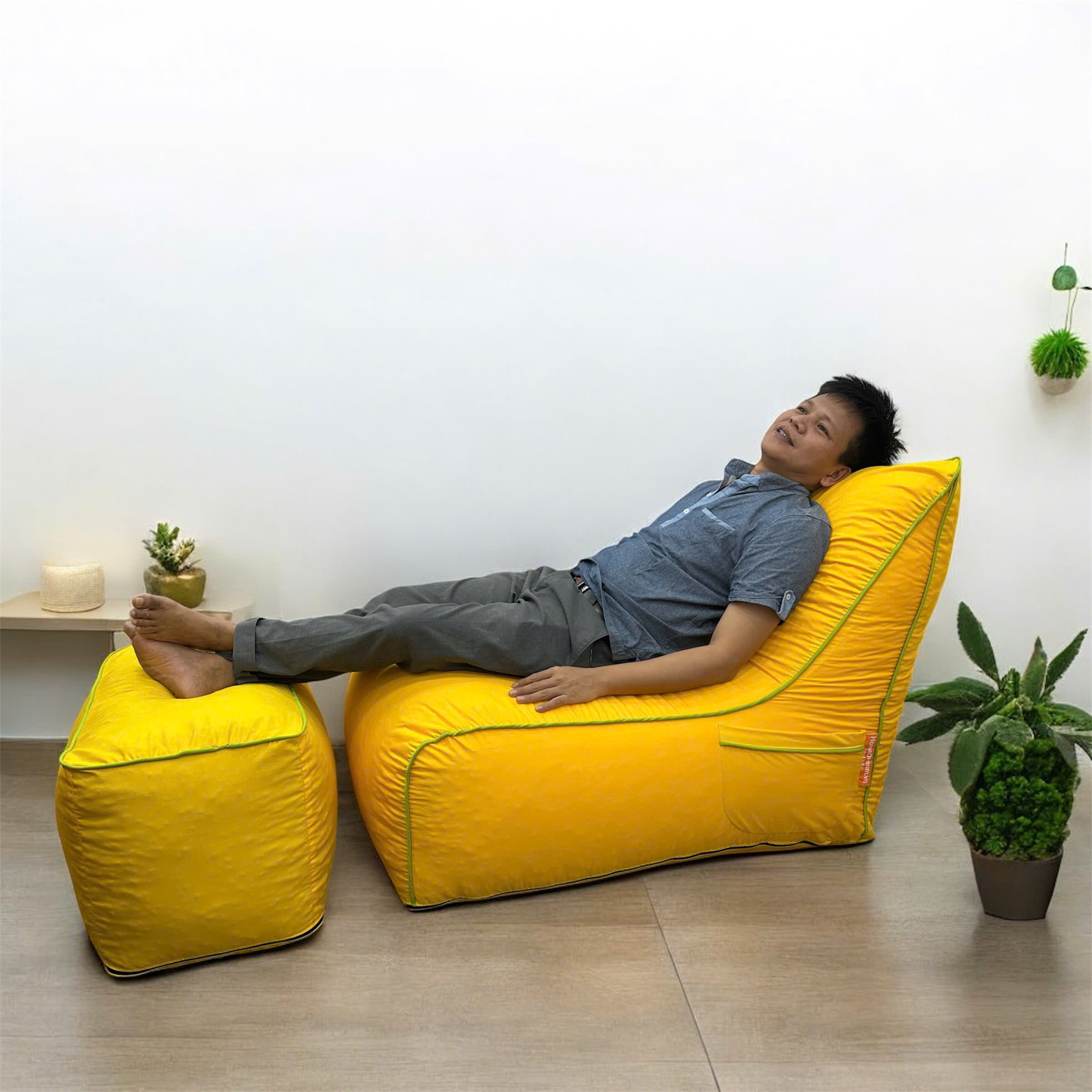 Bộ ghế lười L-style Canvas Cotton Home Dream