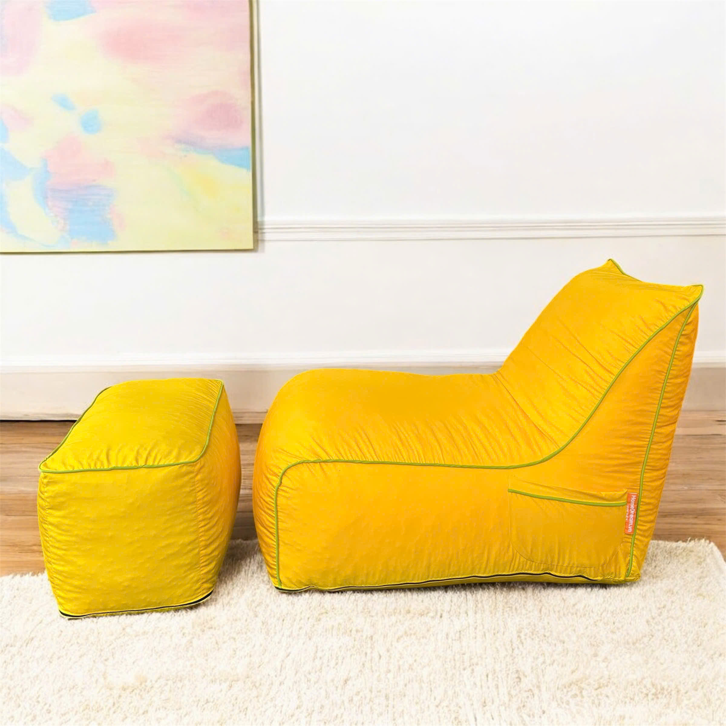 Bộ ghế lười L-style Canvas Cotton Home Dream