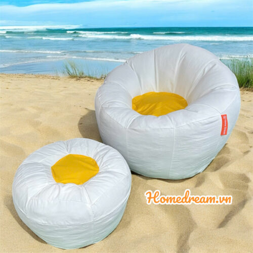 Ghế lười Hoa Cúc Trắng