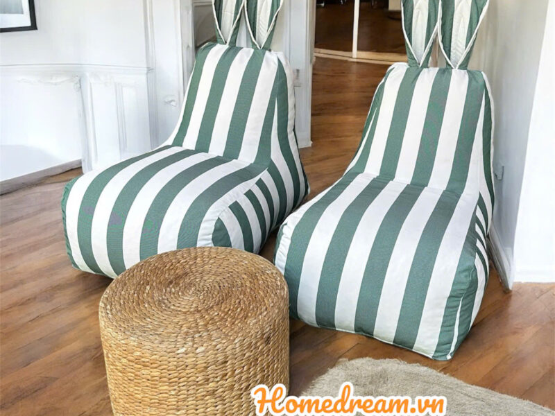 GHẾ LƯỜI TAI THỎ – CHILL NGOÀI TRỜI CỰC XỊN 🐰🌿