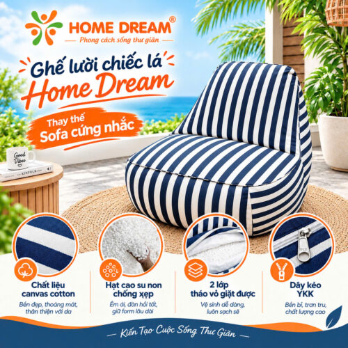 ghế lười chiếc lá